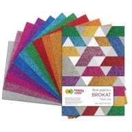 BLOK A5 S TRBLIEKMI DEKORATÍVNY KREATÍVNY SCRAPBOOKING 10 LISTOV FAREBNÝ MIX