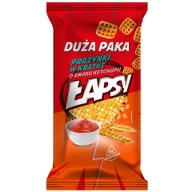 Łapsy Prażynki kockovaný s príchuťou kečupu 110 g