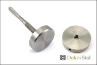 Sklenená matica Bodová montáž ø 40 mm INOX