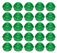 LEGO Rastlinný kvet 1x1 Zelená Zelená 25 dielikov 6135287 24866
