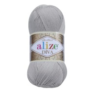 Alize Diva 355 šedá