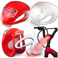 LED BICYKLOVÉ SVETLÁ PREDNÉ + ZADNÉ BICYKELOVÉ SVETLÁ PREDNÉ ZADNÉ SVETLÁ