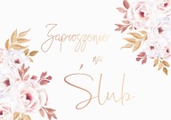 SVADOBNÉ POZVÁNKA Babie Lato Rose Gold