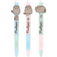 Vymazateľné guľôčkové pero s ergonomickým Pusheen gripom