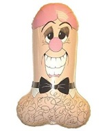Fóliový balón Mr Penis Bachelorette Member 91 cm