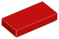 LEGO TILE 3069b DLAŽDICA 1x2 červená NOVINKA (1g)