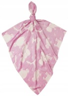PLIENKA BAMBUSOVÁ 75X75 ZVIERATKA MAGENTA