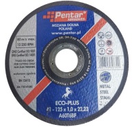 Kotúč rezný na kov 125x1,0x22,2 POĽSKÁ VÝROBA