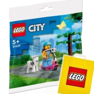 LEGO City 30639 Výbeh pre psa a kolobežka + LEGO DARČEKOVÁ TAŠKA