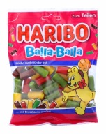 HARIBO Ovocné želé Balla-Balla Tuby 160g DE