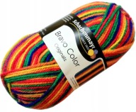 BRAVO COLOR TIEŇOVANÉ AKRYLÁTOVÉ PRIADZE Shades of Rainbow - 0090