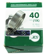 HI-GRIP JCS Svorka 30-40mm 304 remienok z nehrdzavejúcej ocele