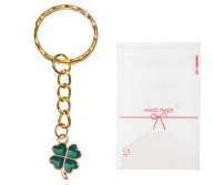 OCENENIE KĽÚČOVKA LUCKY CLOVER ZA DARČEK KU DŇU OTCOV MATKA