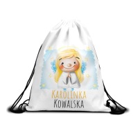 Taška na batoh do škôlky na topánky Meno ANJEL