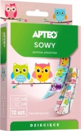 APTEO SÓWKI náplasti s obväzom pre deti, 12 kusov