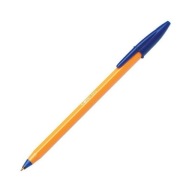 Originálne oranžovo modré guľôčkové pero BIC