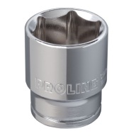 CrV 1/4 palcový šesťhranný nástavec 10 mm L: 25 mm Proline 18110