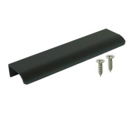 ÚCHYTKA NA NÁBYTOK, HRANA NA ZÁSUVKU SKRIŇKY, MATNÁ ČIERNA, 246 / 192 MM
