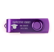 Pendrive Twister 32 GB USB 2.0 s gravírovaním konca roka pre ABSOLVENTOV