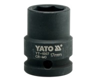 1/2 NÁRAZOVÁ ZÁSUVKA 17 MM X 39 MM 6-RAMENNÁ YATO