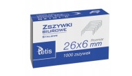 Tetis GZ101-C sponky 26/6 1000 kusov