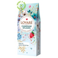 Stojan na čaj Lovare čierno-zelený Champagne Splashes 80g