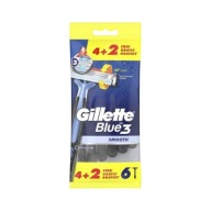 GILLETTE Blue 3 Hladké žiletky 6 ks.