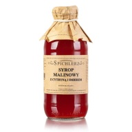 MALInový sirup S CITRÓNOM A ZÁZVOROM 330ml PRÍRODNÝ