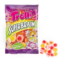 Trolli Super Brain Fruit Gummies Brain Gummies 100g