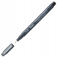 Premanentná jemná linka POINTLINER 0,8 čierna PENTEL