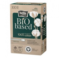 Vatové tyčinky Bella Cotton Bio Based, papierové, 300 ks