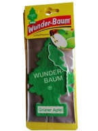 WunderBaum Voňavý vianočný stromček do auta GRUNER APFEL GREEN APPLE 1 KS.