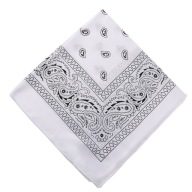BANDANA BIELA ​​BANDANA BIELA