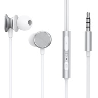 Káblové slúchadlá do uší Joyroom Wired Series JR-EW03 – strieborné