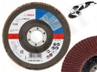 BOSCH lamelový kotúč na kov, drevo 125mm gr120