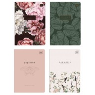INTERDRUK Notebook A5 60 listov mriežka DIEVČATÁ