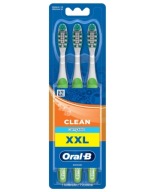 ORAL-B COMPLETE CLEAN XXL STREDNÁ STREDNÁ ZUBNÁ KEFKA 3 KS MIX