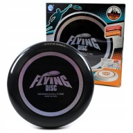 Vrhací kotúč na FRISBEE 135G 24CM ČIERNA LETIACA TANIEČKA