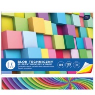 TECHNICKÝ BLOK A4/160g FAREBNÁ TLAČ 10 LISTOV.