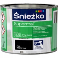 ŚNIEŻKA SUPERMAL OIL-FTAAL MATTE BLACK 0,2L