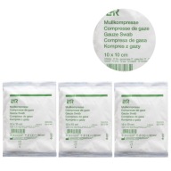 L&R GAZE COMPRESS 10X10CM BALENIE 3 ks