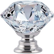 KRIŠTÁĽOVÁ NÁBYTKOVÁ KĽÚČKA rukoväť 30mm CRYSTAL Glamour rukoväť