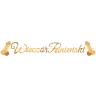 Rozlúčka so slobodou Banner Garland Dekorácia