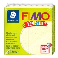 Fimo Kids termosetová hmota - perleťovo žltá