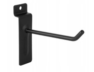 JEDNOHÁKOVÝ PRIESTOR OBCHODU SLATWALL ČIERNA 10cm PRE FRÉZOVANÉ PANELY