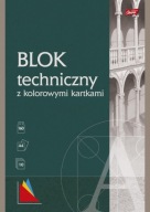 A4 farebný technický blok, 10 listov Unipap
