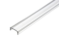 1 meter PVC difúzor pre ALU PROFILY typ ABC TRANSPARENT