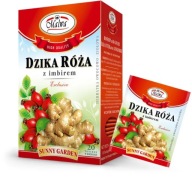 MALWA Ovocný a bylinkový čaj DIVOKÝ RUŽOVÝ ZÁZVOR 20T