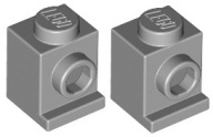 LEGO Brick 1x1 vložka J. Grey 4070/4211476 x2