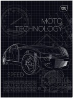 NOTEBOOK A4/60K mriežka TRENDY CHLAPCI INTERPRET